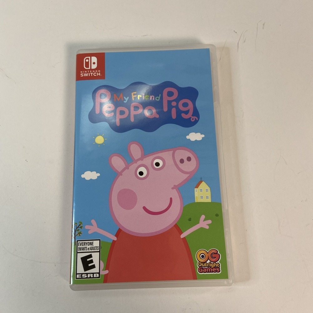 Nintendo Switch My Friend Peppa Pig Complete Game Rated E for Everyone